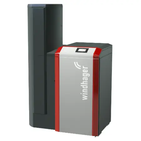 WINDHAGER BioWIN 2 Touch Klassik 10 kW kocioł na pellet z zasobnikiem 100 kg